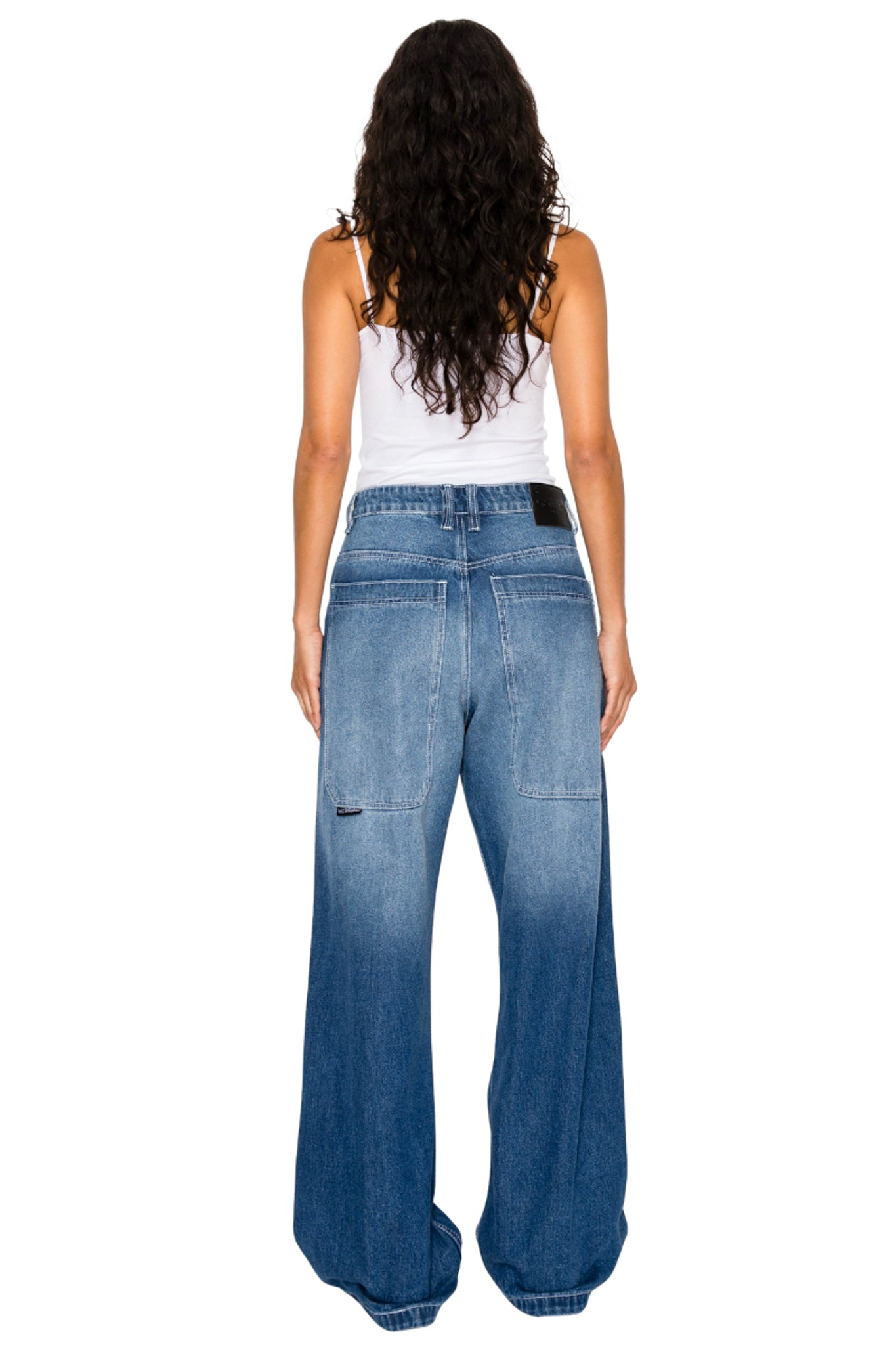 Women's Ultra Baggy Wide-Leg Denim Jeans