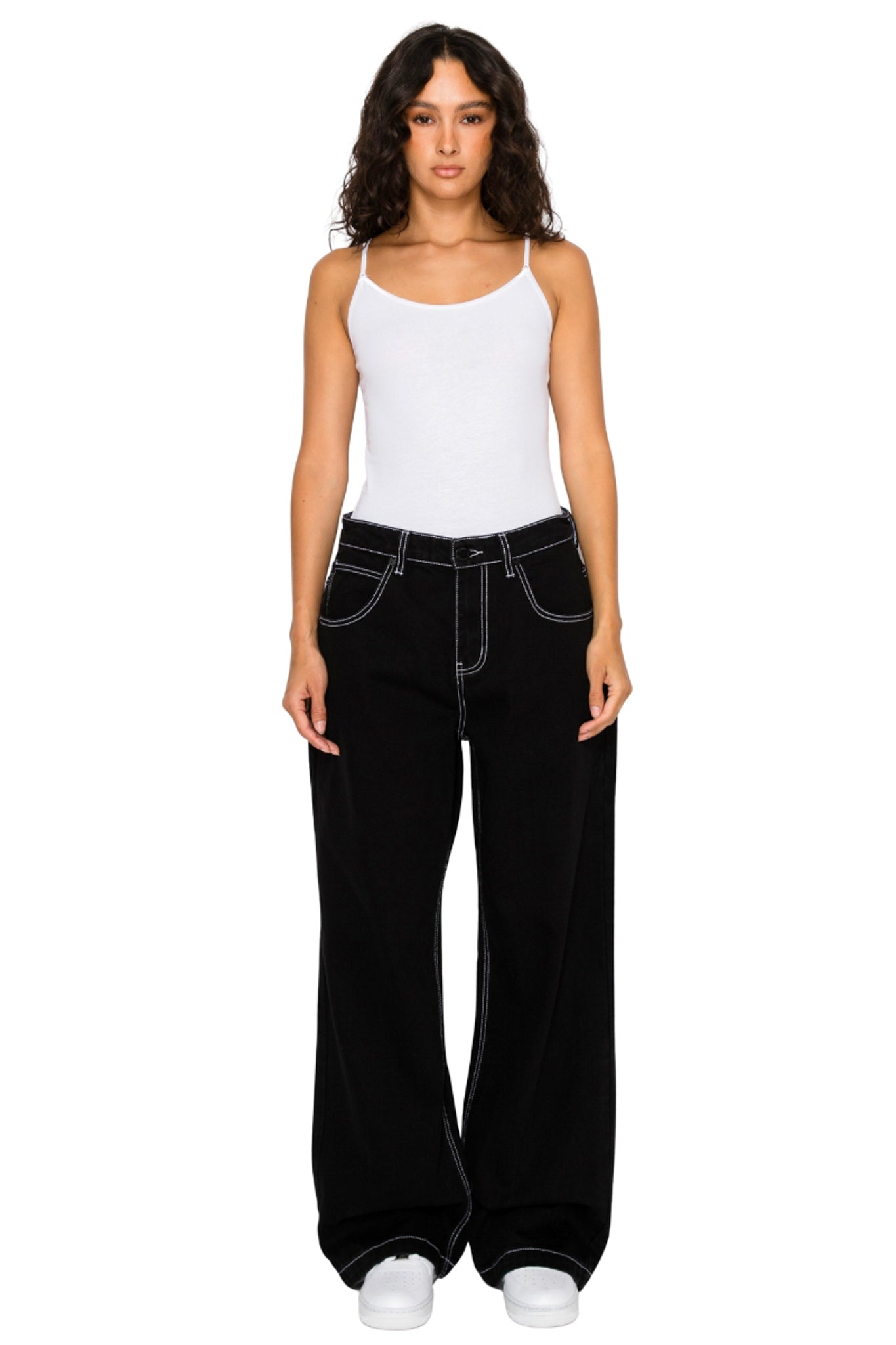 Women's Ultra Baggy Wide-Leg Denim Jeans