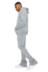 Flare Stacked Fleece Pants