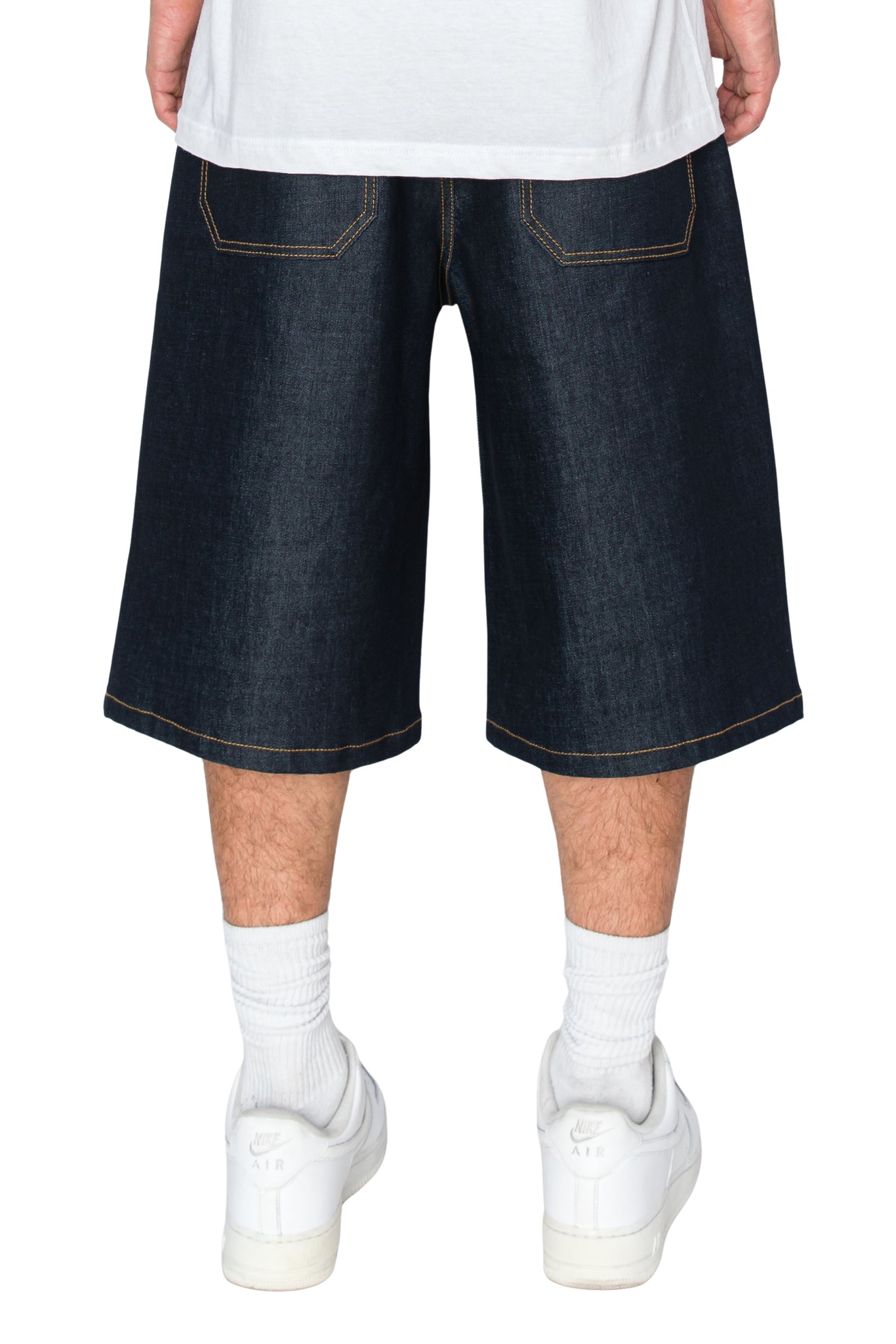 Men's TELLUS Raw Denim Shorts / Jorts | VICTORIOUS – VICTORIOUSUSA