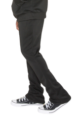 Flare Stacked Fleece Pants