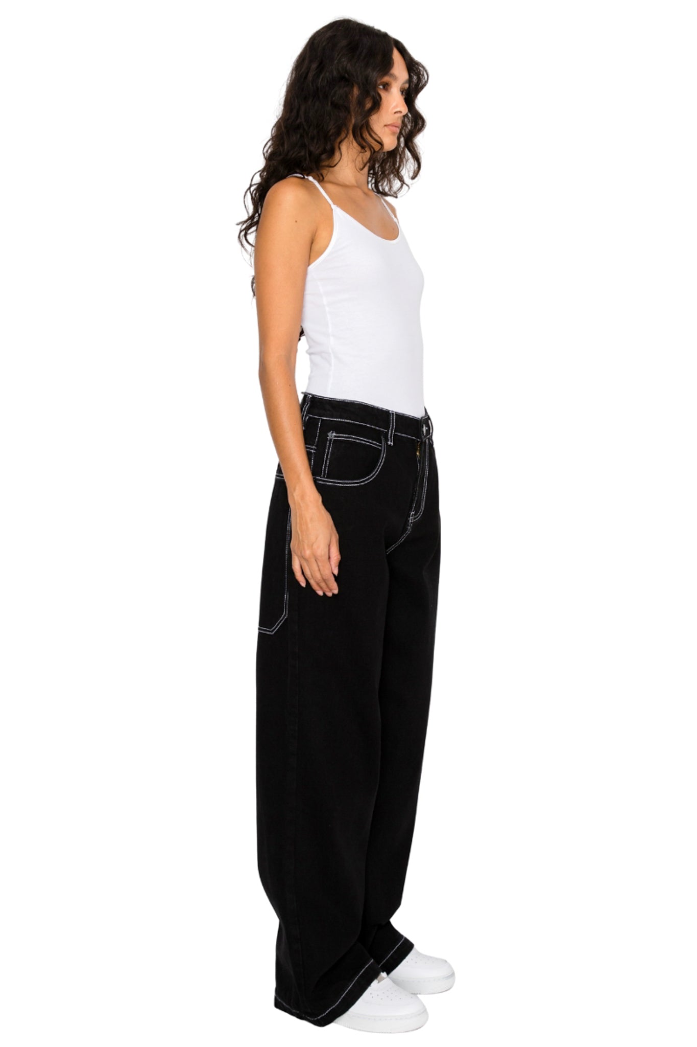 Women's Ultra Baggy Wide-Leg Denim Jeans