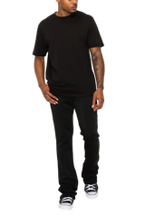 Flare Stacked Fleece Pants