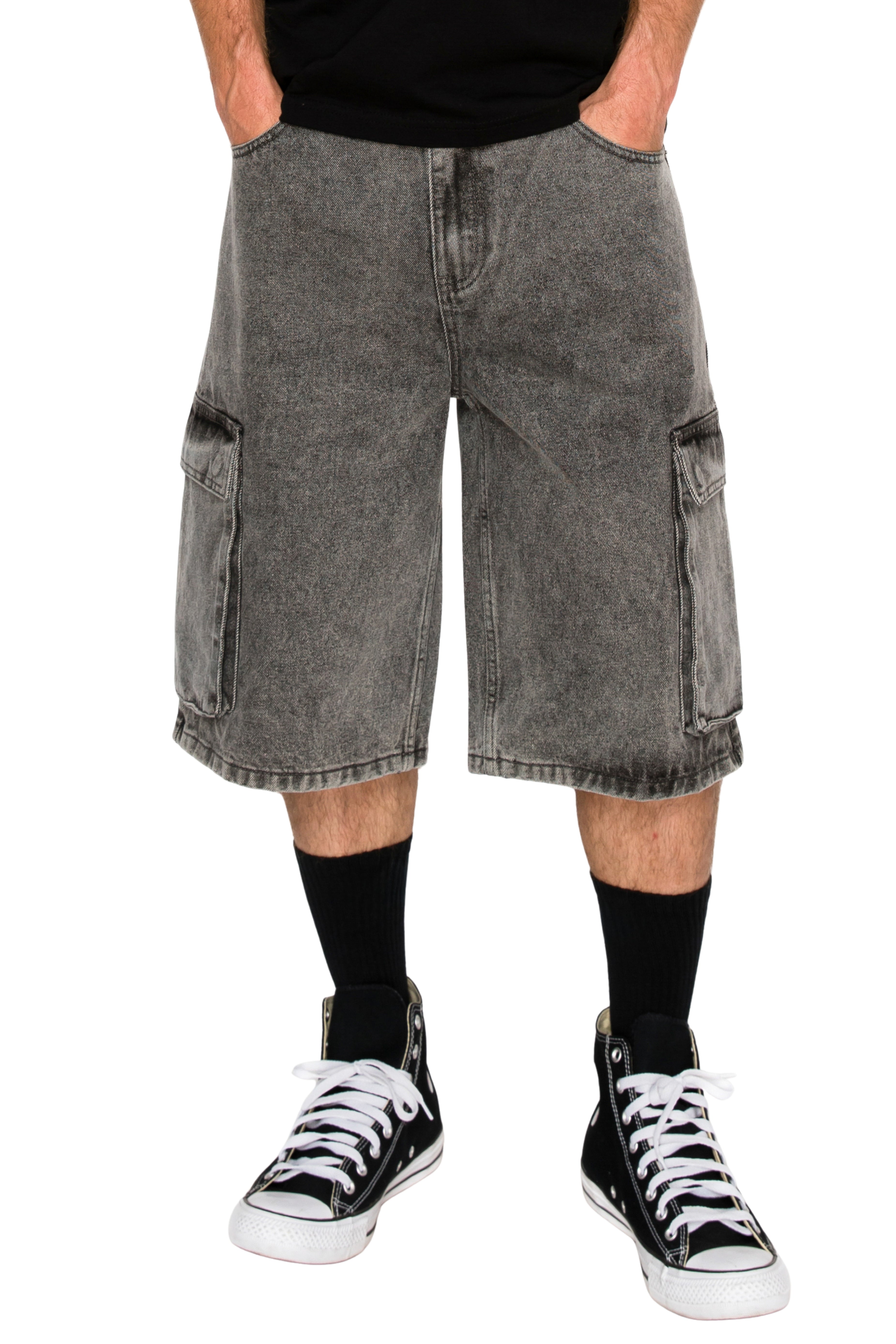 Men's VAULT Baggy Fit Cargo Denim Shorts | VICTORIOUS – VICTORIOUSUSA