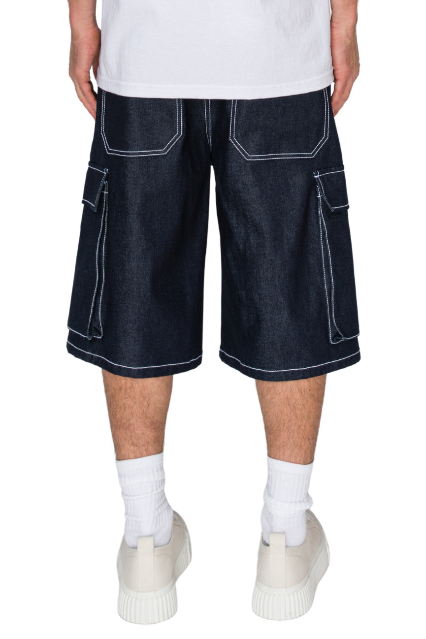 Men's RECON Baggy Cargo Denim Shorts | VICTORIOUS – VICTORIOUSUSA