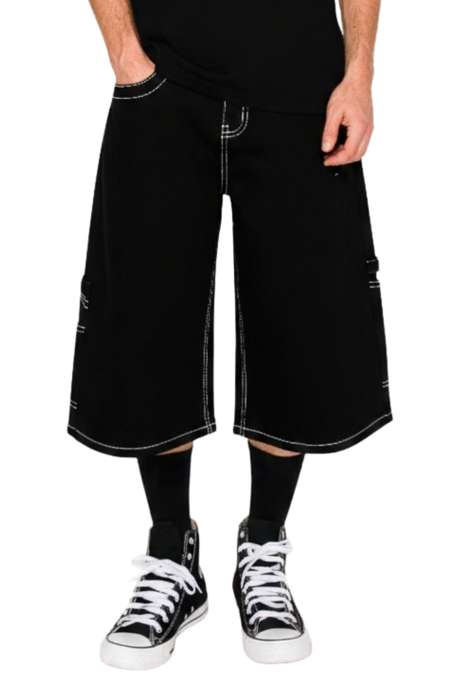 Ultra Baggy Carpenter Denim Jorts for Men | VICTORIOUS – VICTORIOUSUSA