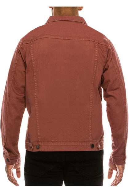 Essential Colored Denim Jacket