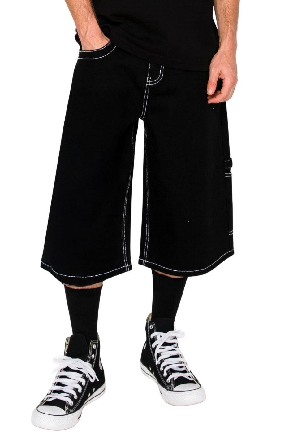 Ultra Baggy Carpenter Denim Jorts for Men | VICTORIOUS – VICTORIOUSUSA