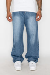 Baggy Fit Denim Joggers