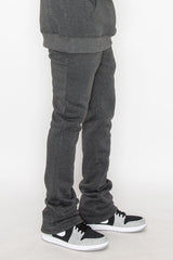 Flare Stacked Fleece Pants