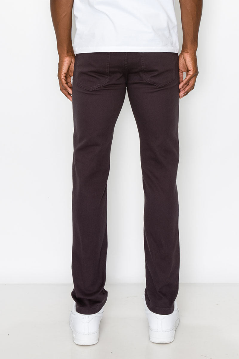 ESSENTIAL COLORED SKINNY JEANS - CHARCOAL