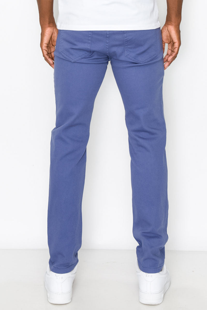 ESSENTIAL COLORED SKINNY JEANS - LIGHT BLUE