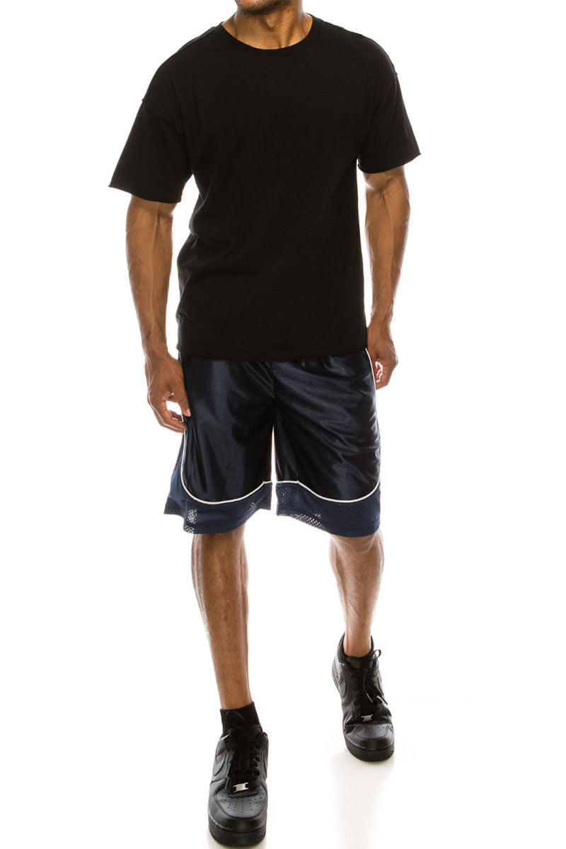 DAZZLE SHORTS - NAVY