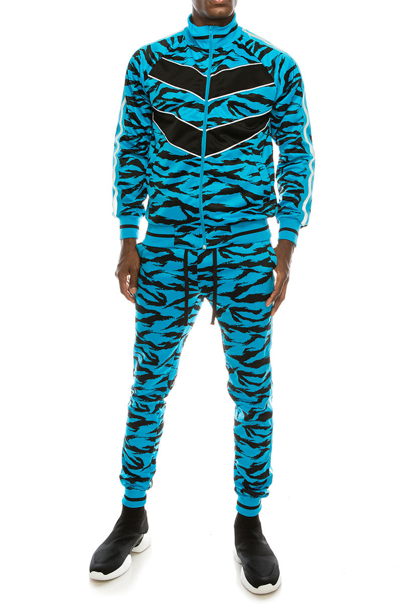 REFLECTIVE TAPE TIGER TRACK SET - BLUE