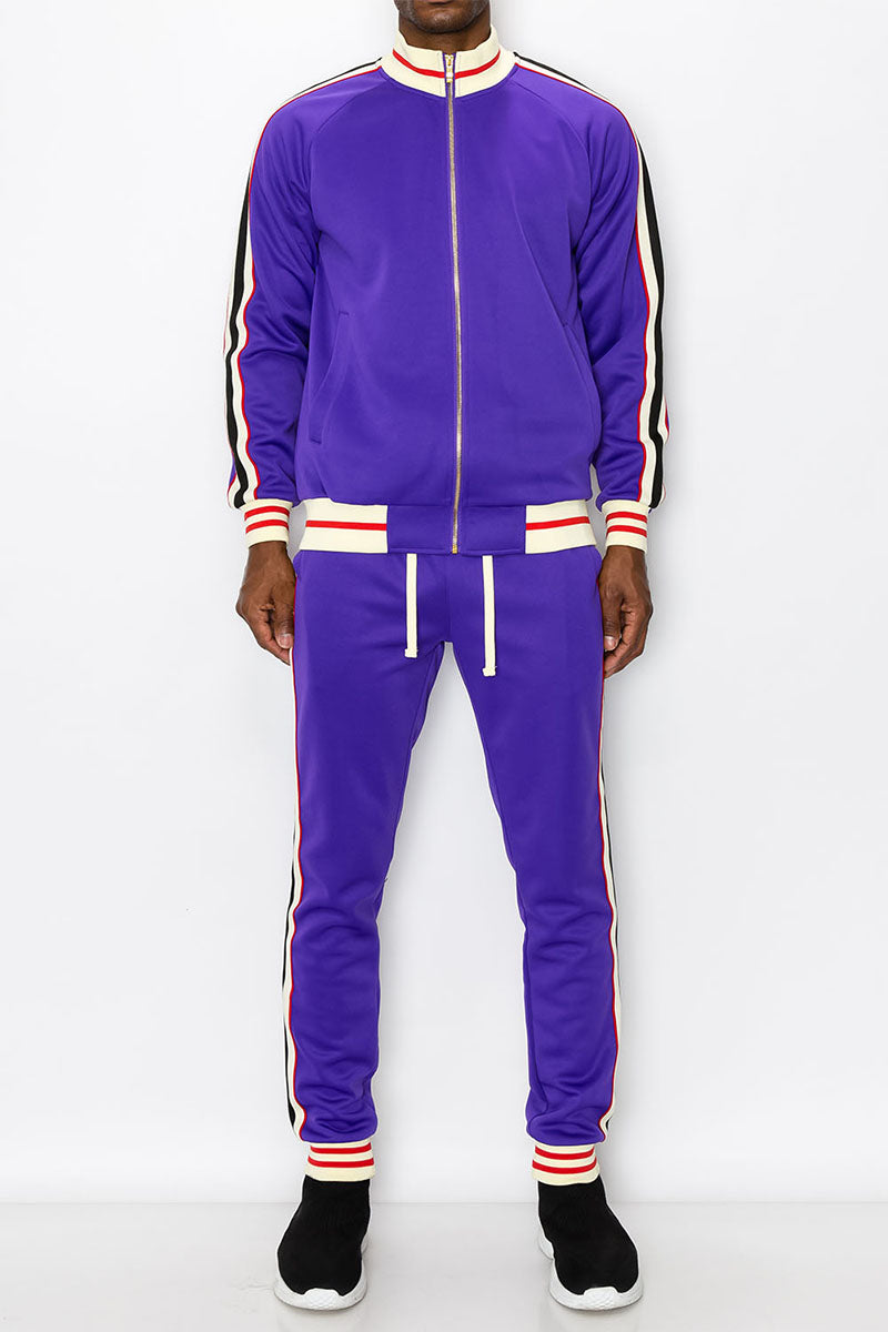 Side Stripe Track Suit