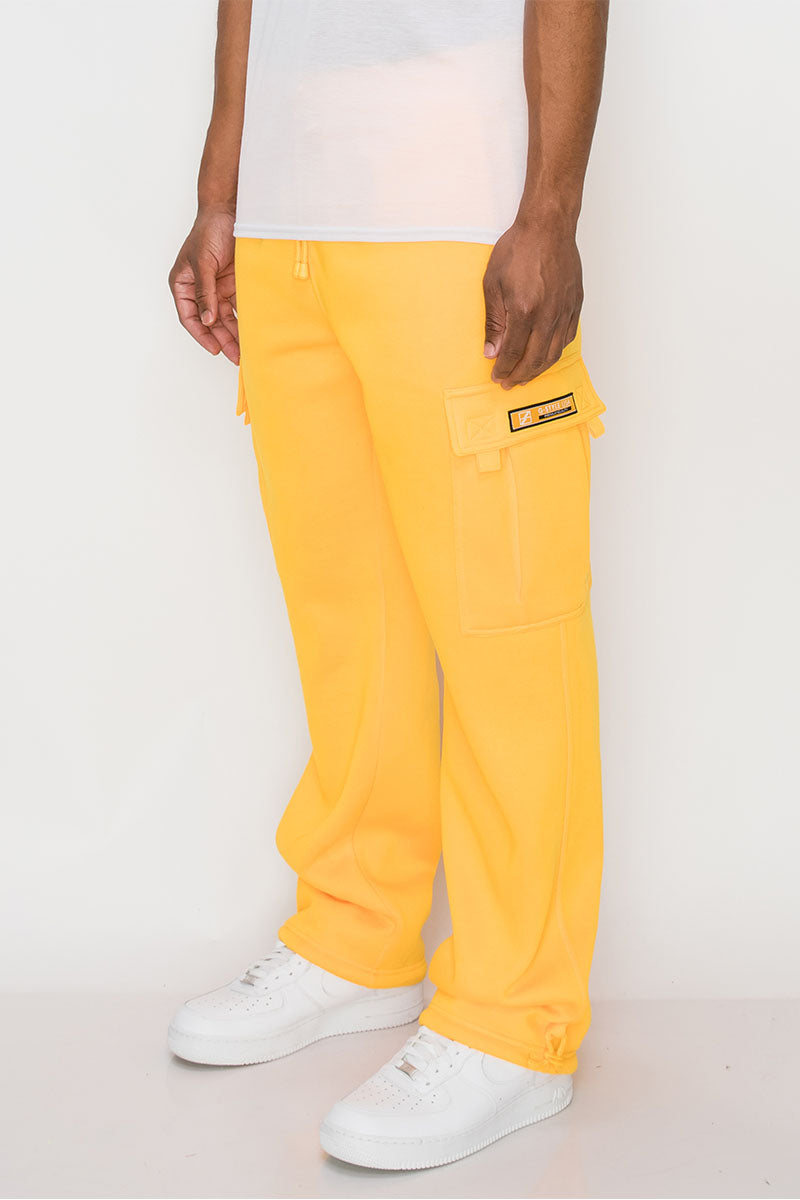 Unisex Fleece Heavy Weight Cargo Sweatpants