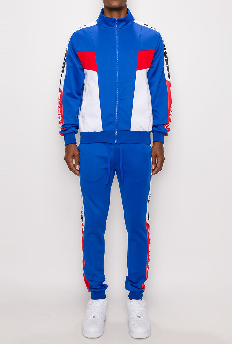 VICTORIOUS SPORTS TRACK SUITS - ROYAL BLUE