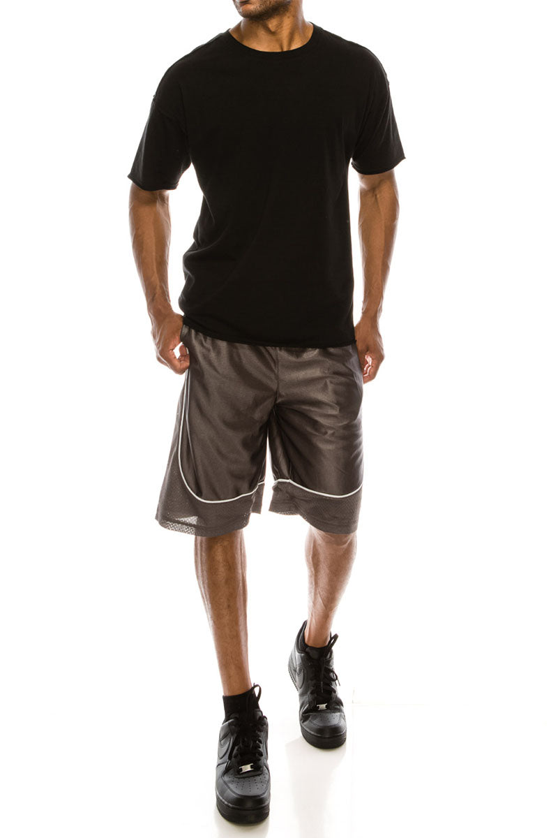 DAZZLE SHORTS - CHARCOAL
