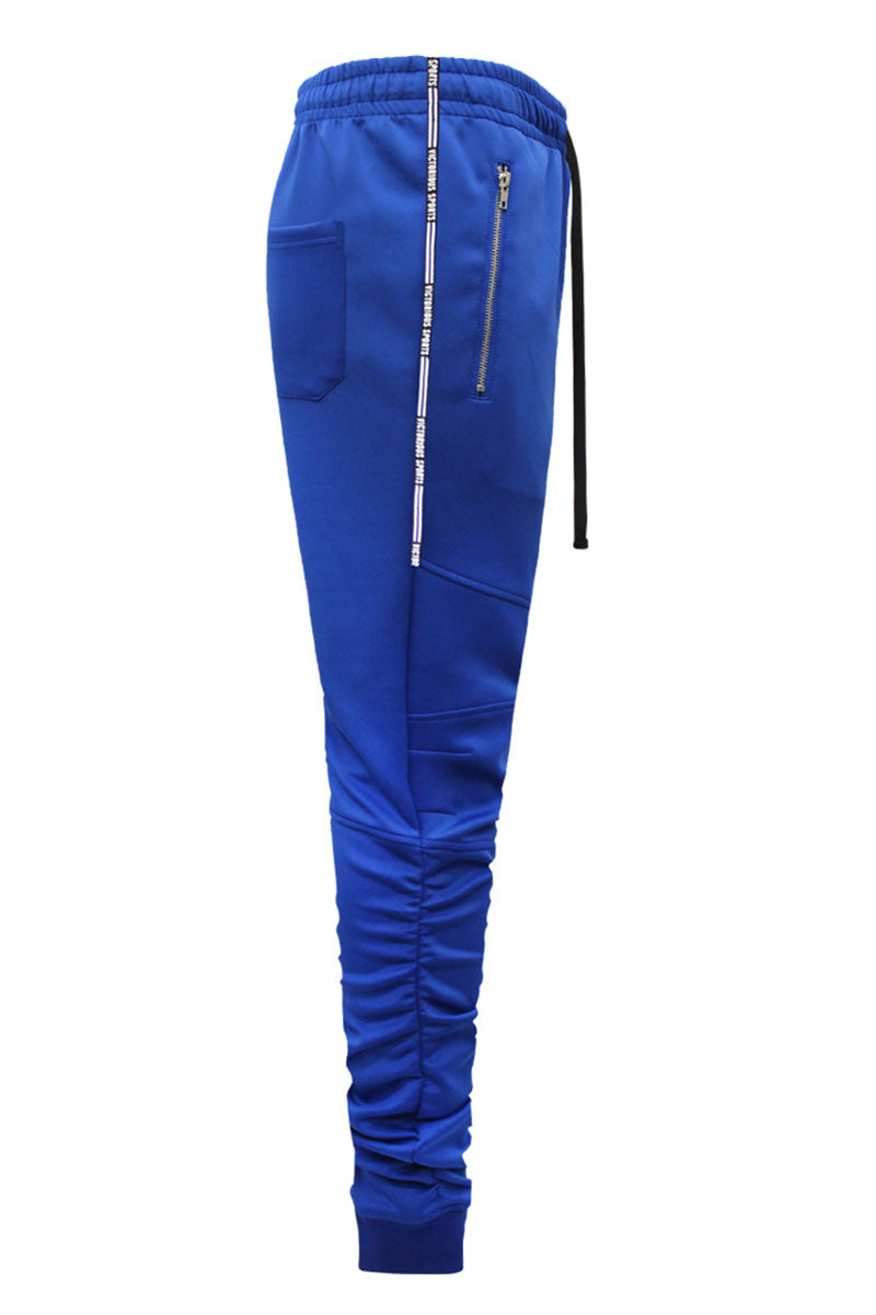 Bungee Track Pants - Royal Blue