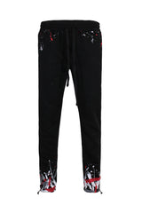 Paint Splatter Fleece Set
