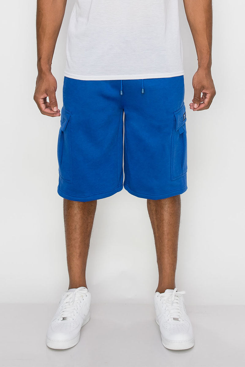 Big Cargo Pocket Fleece Shorts