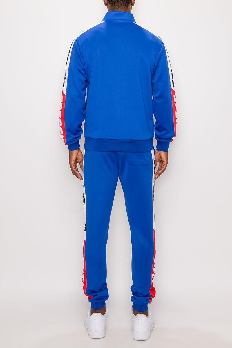 VICTORIOUS SPORTS TRACK SUITS - ROYAL BLUE