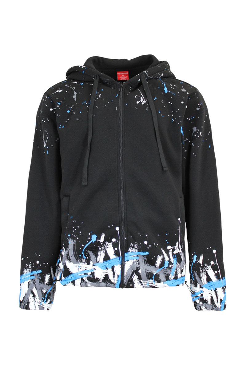 Paint Splatter Fleece Set