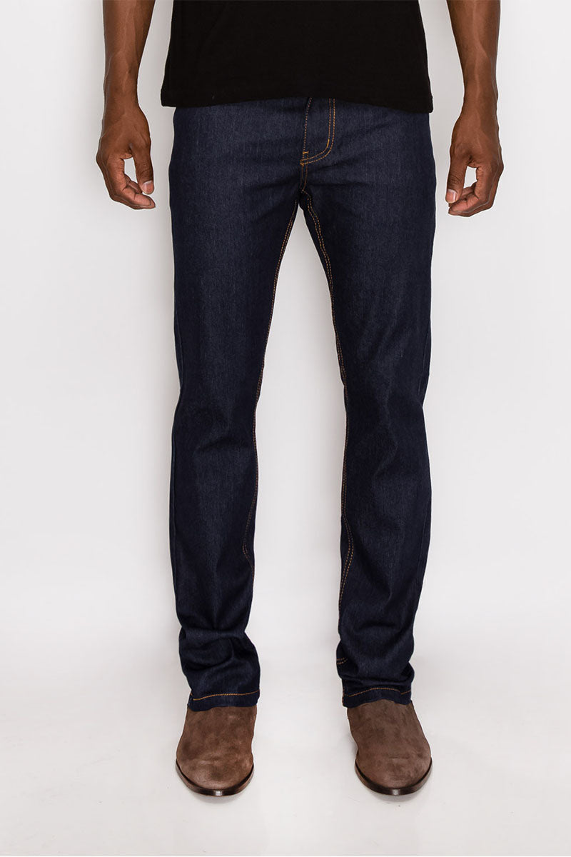 Slim Raw Denim Jeans - Indigo/Timber