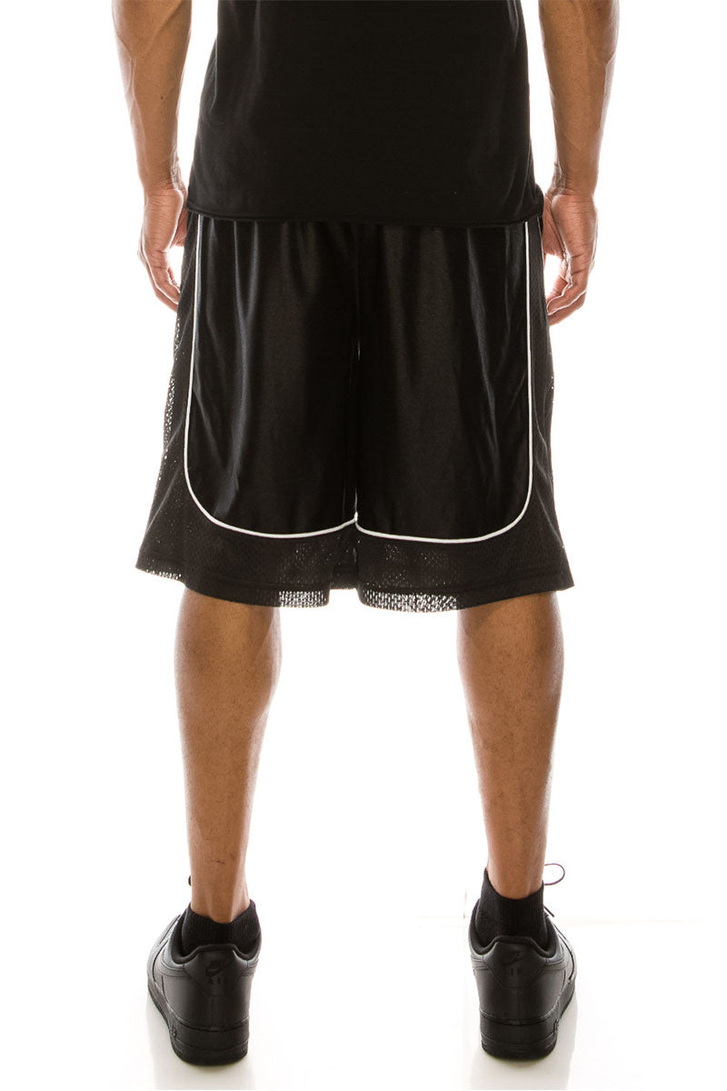 DAZZLE SHORTS - BLACK