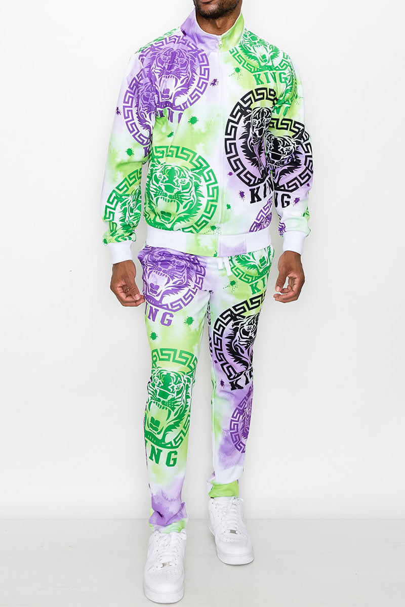TIGER KING TRACK SUITS SET - MIST