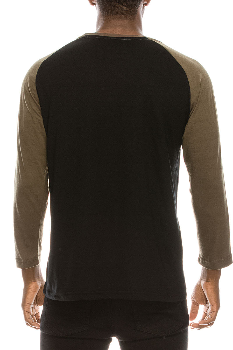 3/4 Sleeve Raglan T-shirts