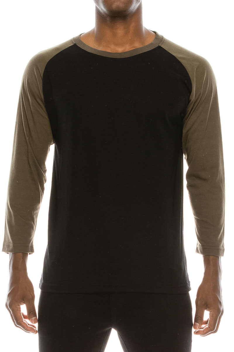 3/4 Sleeve Raglan T-shirts