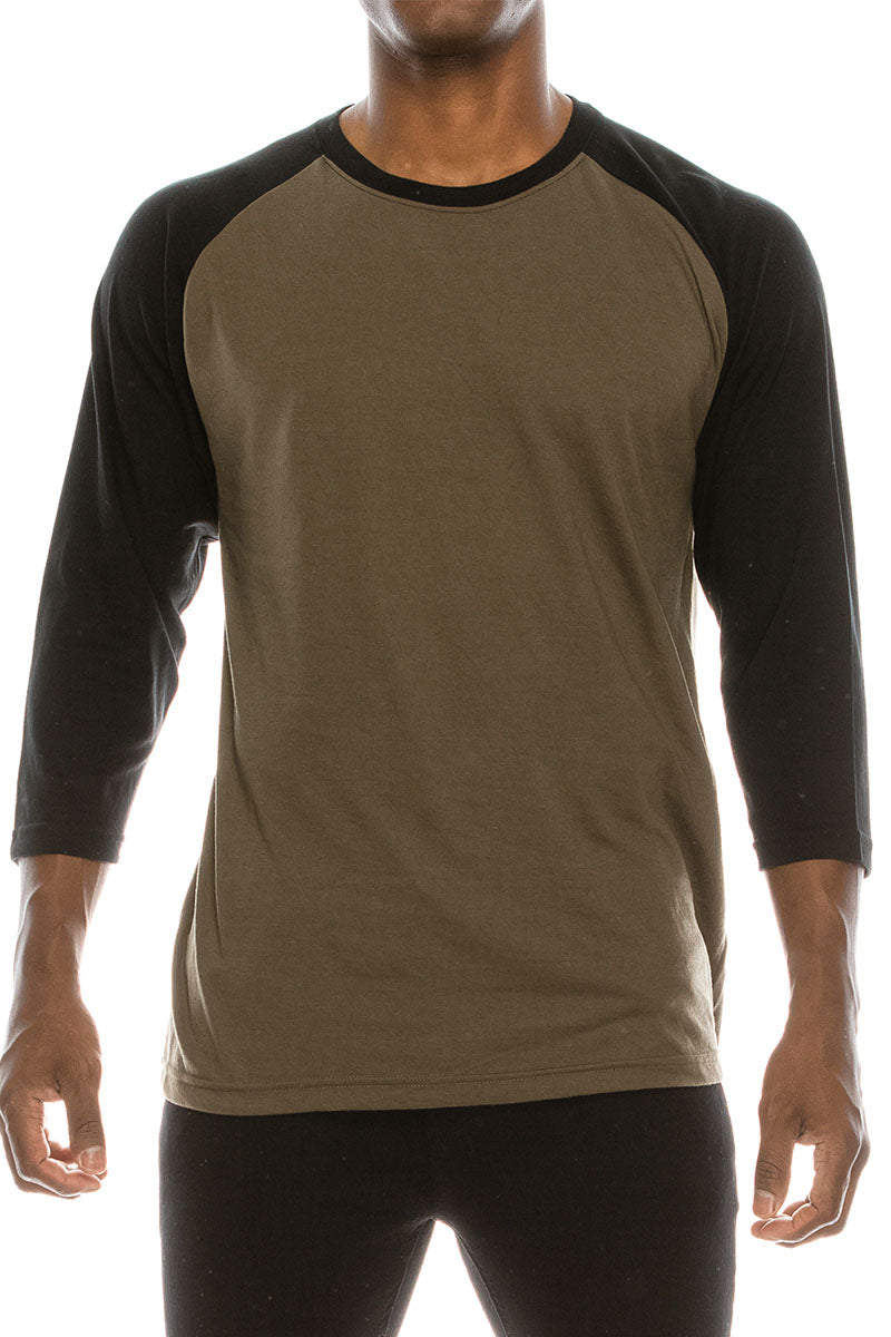 3/4 Sleeve Raglan T-shirts