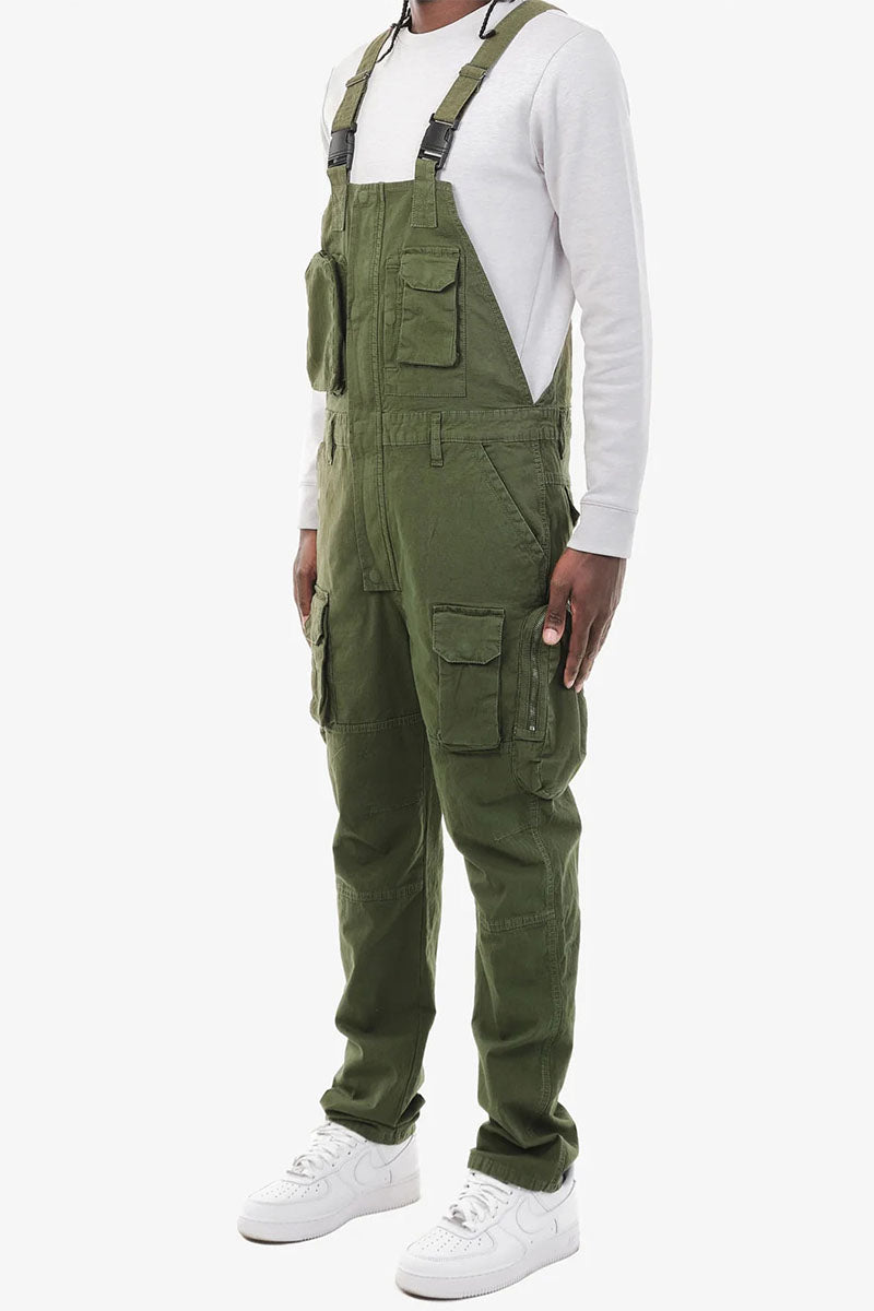 FRONT PULL ZIP CARGO SHAPE OVERALL