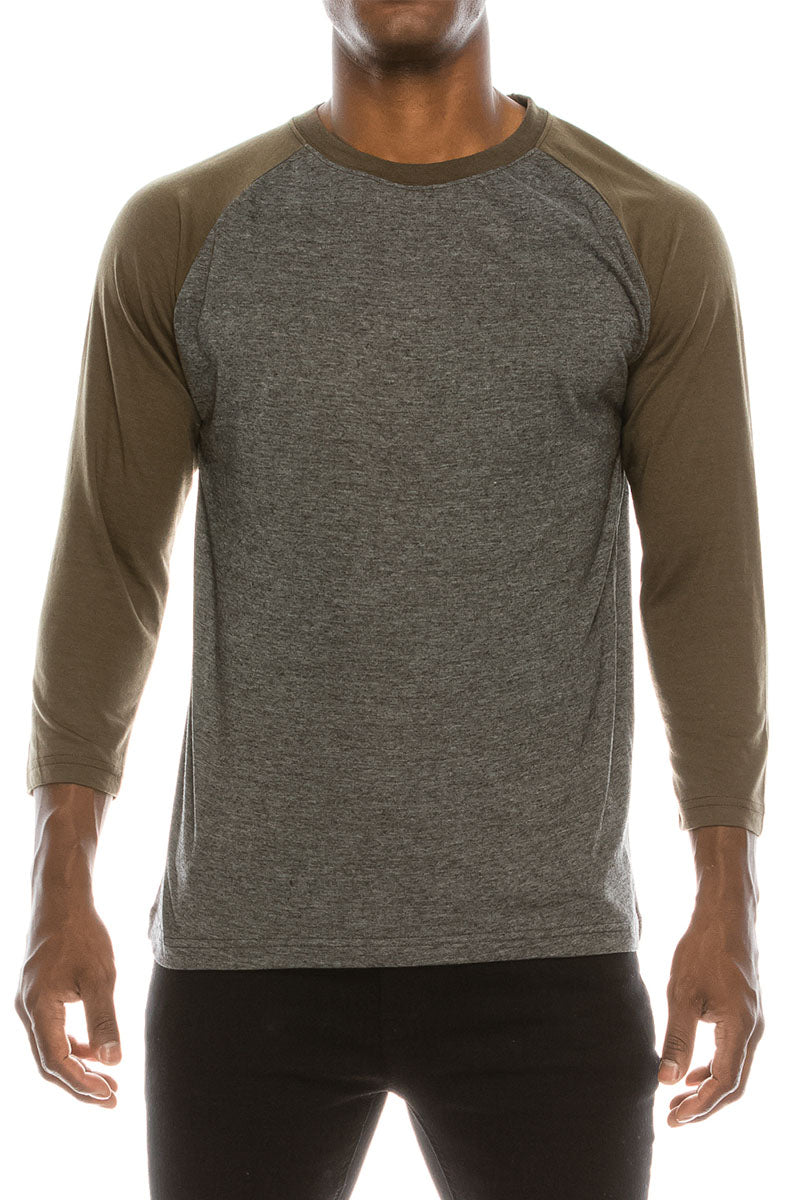 3/4 Sleeve Raglan T-shirts