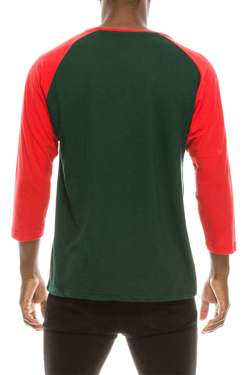 3/4 Sleeve Raglan T-shirts