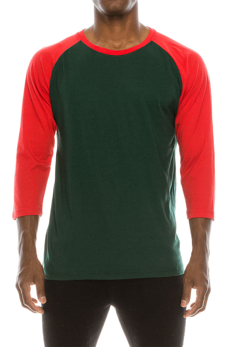 3/4 Sleeve Raglan T-shirts