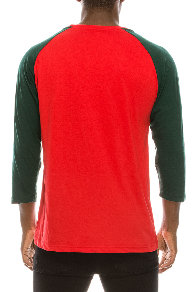 3/4 Sleeve Raglan T-shirts