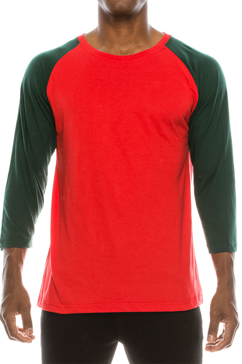 3/4 Sleeve Raglan T-shirts