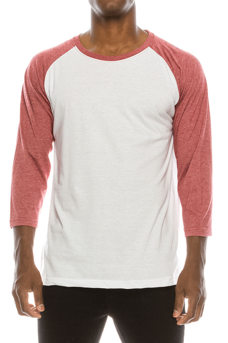 3/4 Sleeve Raglan T-shirts