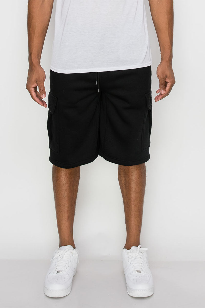 Big Cargo Pocket Fleece Shorts