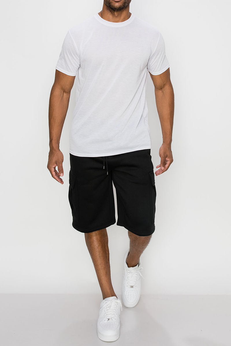 Big Cargo Pocket Fleece Shorts