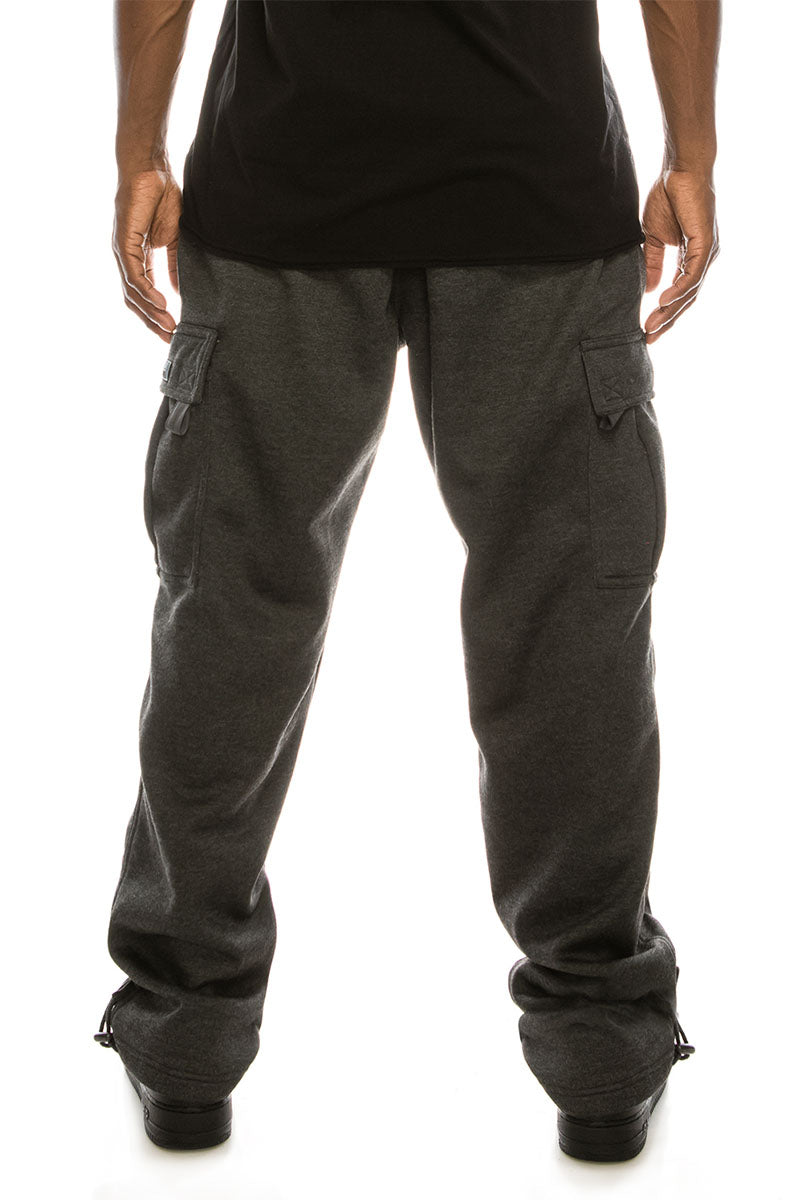 Unisex Fleece Heavy Weight Cargo Sweatpants