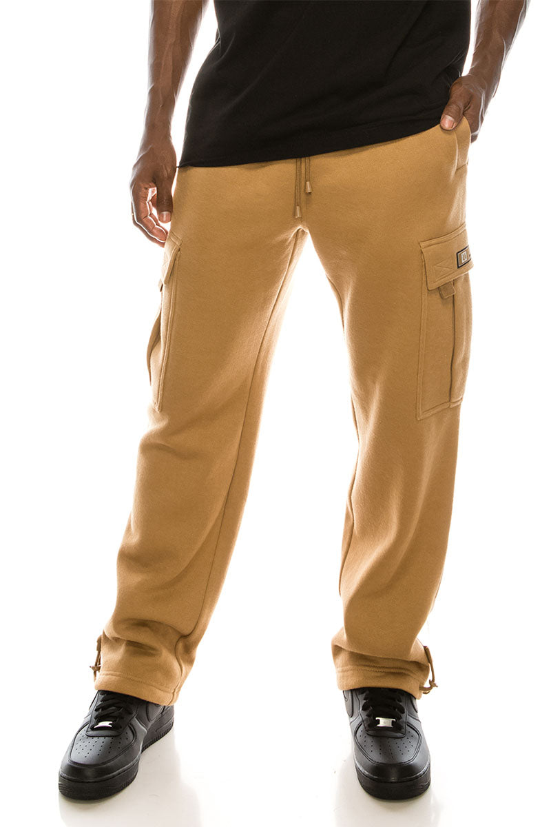 Unisex Fleece Heavy Weight Cargo Sweatpants