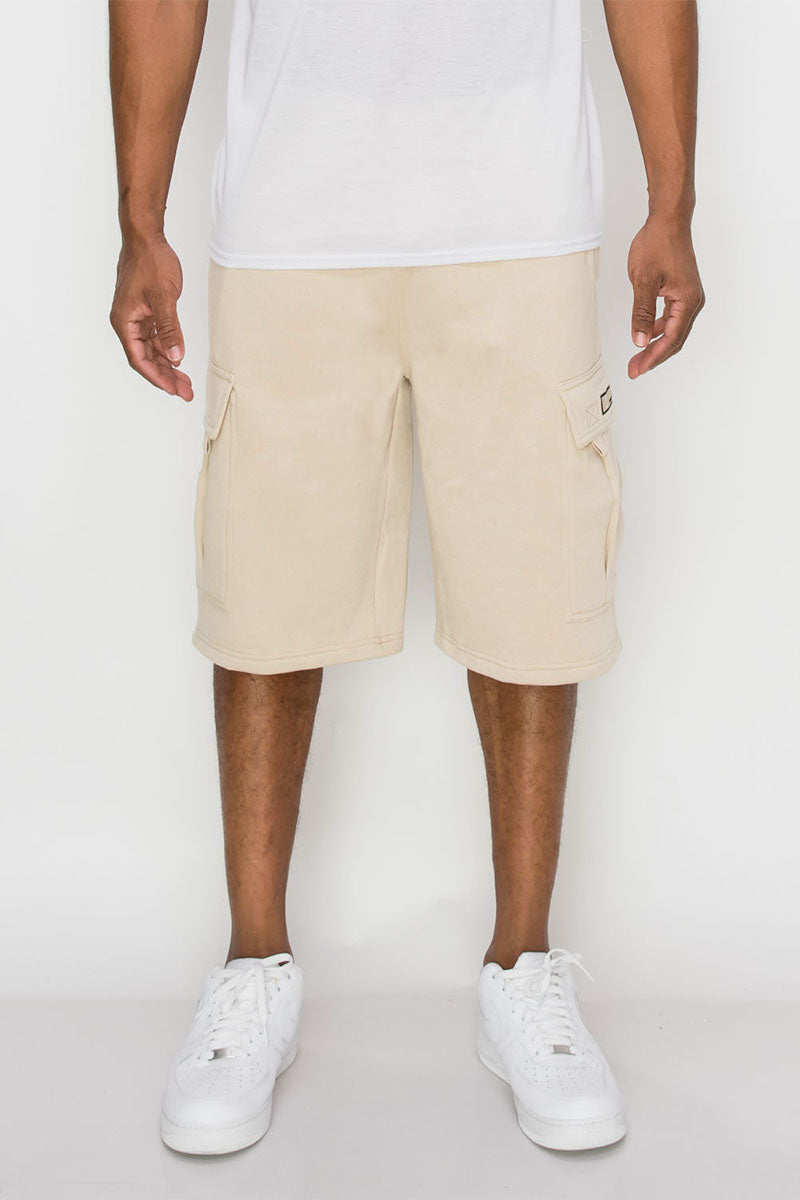 Big Cargo Pocket Fleece Shorts