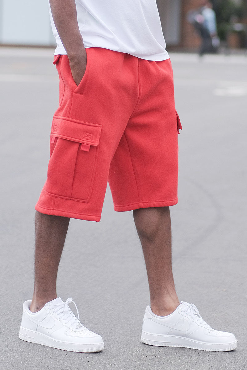 Big Cargo Pocket Fleece Shorts