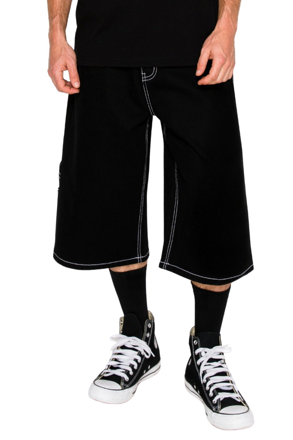Ultra Baggy Carpenter Denim Jorts for Men | VICTORIOUS – VICTORIOUSUSA