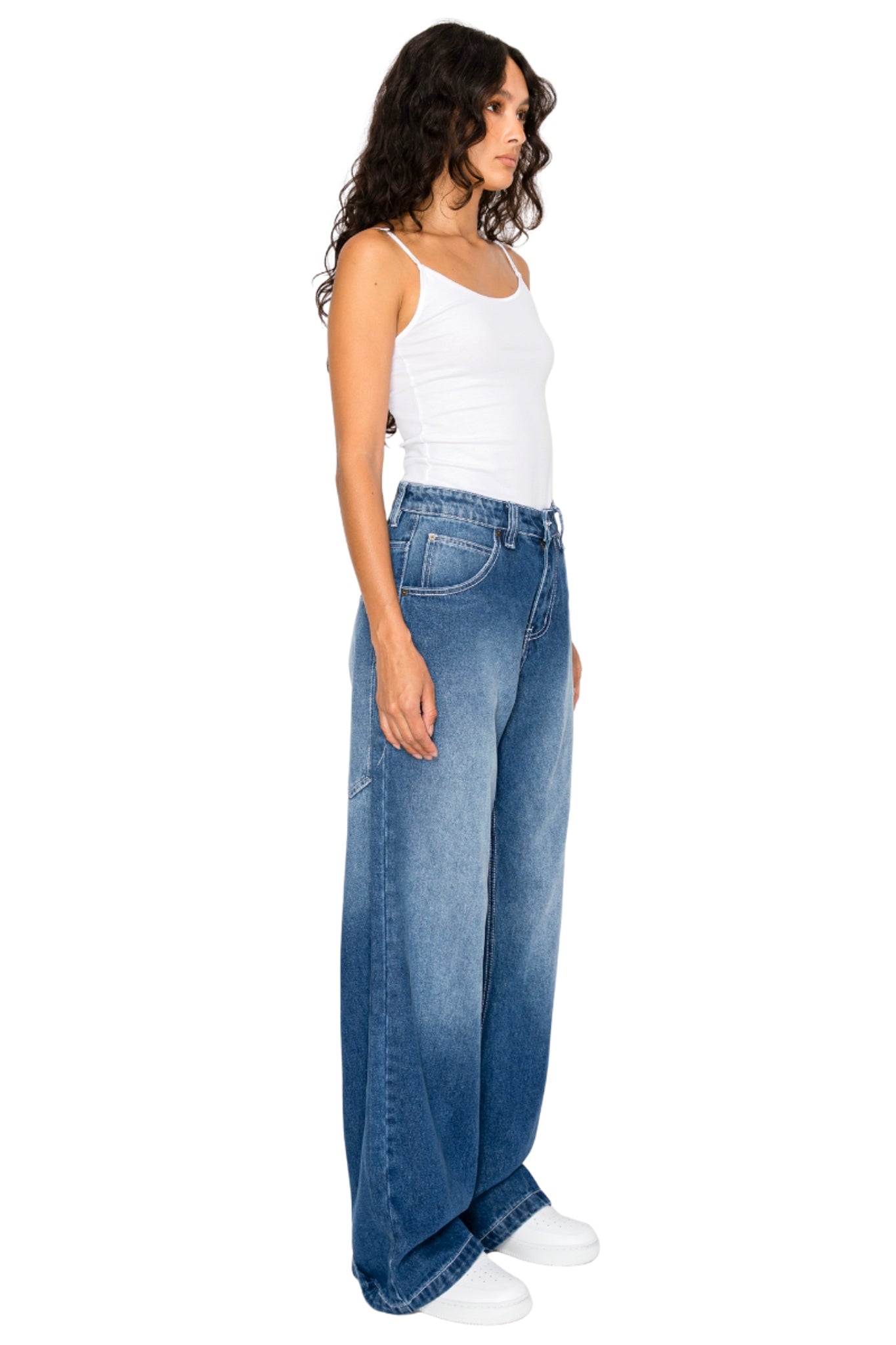 Women's Ultra Baggy Wide-Leg Denim Jeans