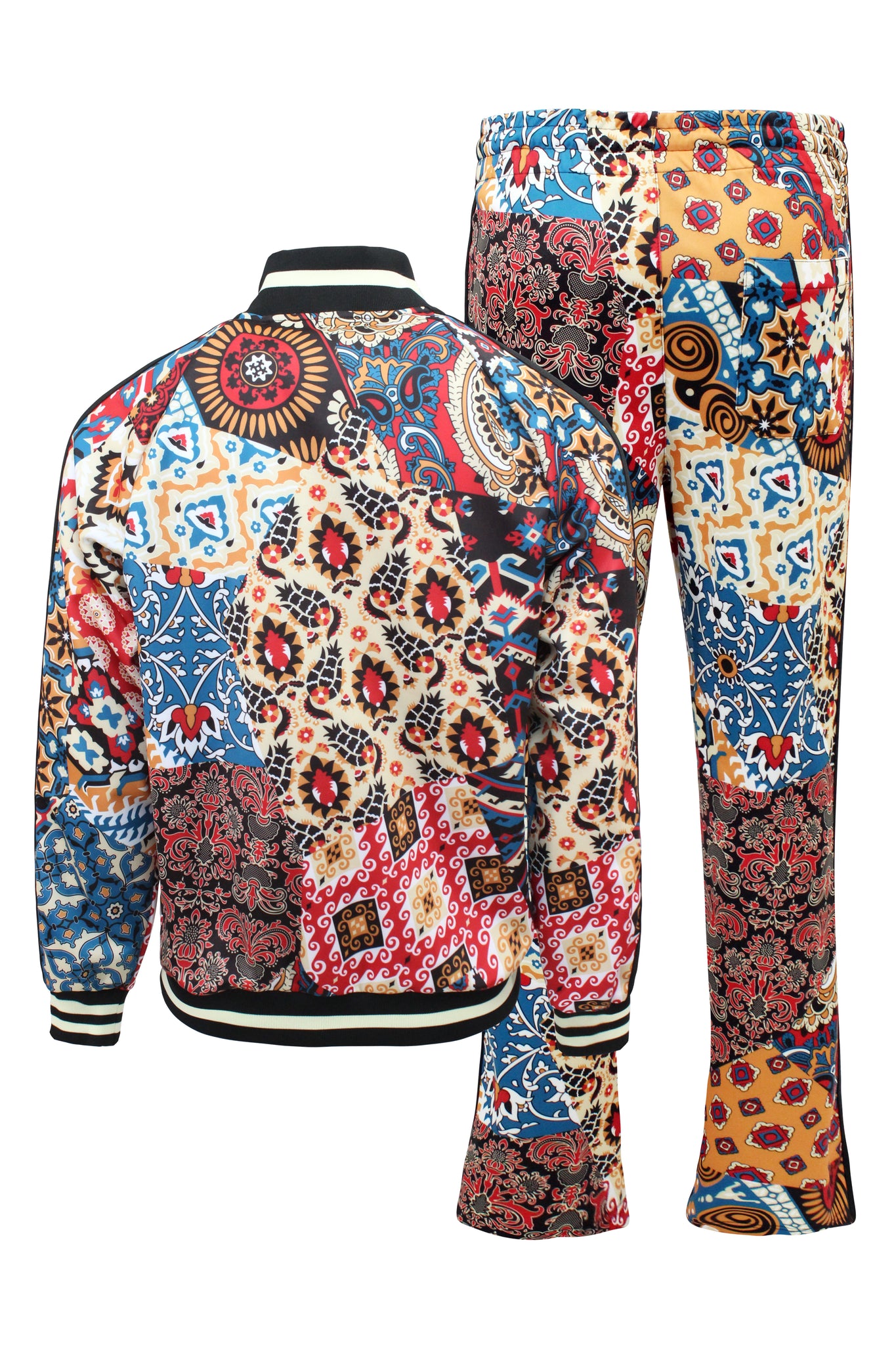 Paisley Collage Track Suit