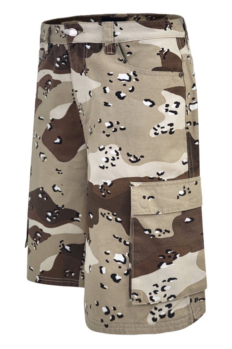 Baggy Fit Desert Camo Cargo Shorts – VICTORIOUSUSA